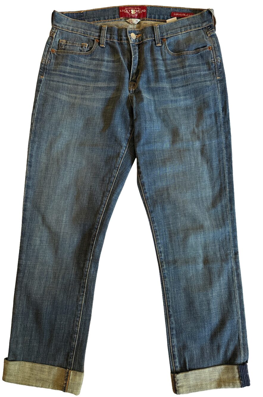 Lucky Brand NWOT Sofia Straight Leg Jeans - Size 10/30R - Picture 5 of 11